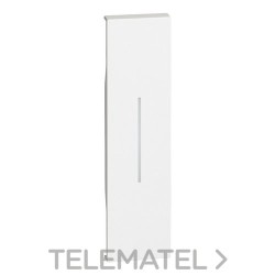 Tecla LIVING NOW 1 módulo, iluminable, blanco con referencia KW01 de la marca BTICINO.