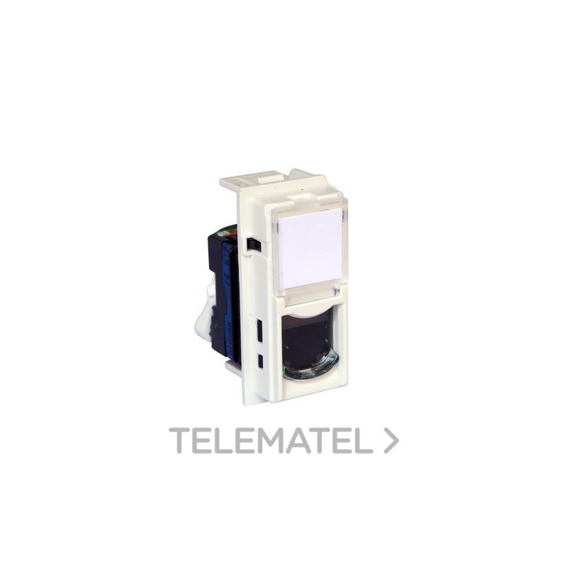 Base RJ45 CAT6 UTP LIVING NOW 1 módulo para transmisión de datos/telefonía, blanco con referencia KW4279C6 de la marca BTICIN