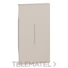 Tecla LIVING NOW 2 módulos, iluminable, sand con referencia KM01M2 de la marca BTICINO.