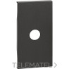 Placa frontal LIVING NOW 2 módulos para bases de TV ref.4371-4953, dark con referencia KG08M2 de la marca BTICINO.
