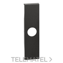 Placa frontal LIVING NOW 1 módulo para bases de TV ref.4371-4953, dark con referencia KG08 de la marca BTICINO.