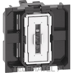 Interruptor 1P 10AX 250VCA LIVING NOW 2 módulos bornes automáticos, iluminable con referencia K4001M2A de la marca BTICINO.