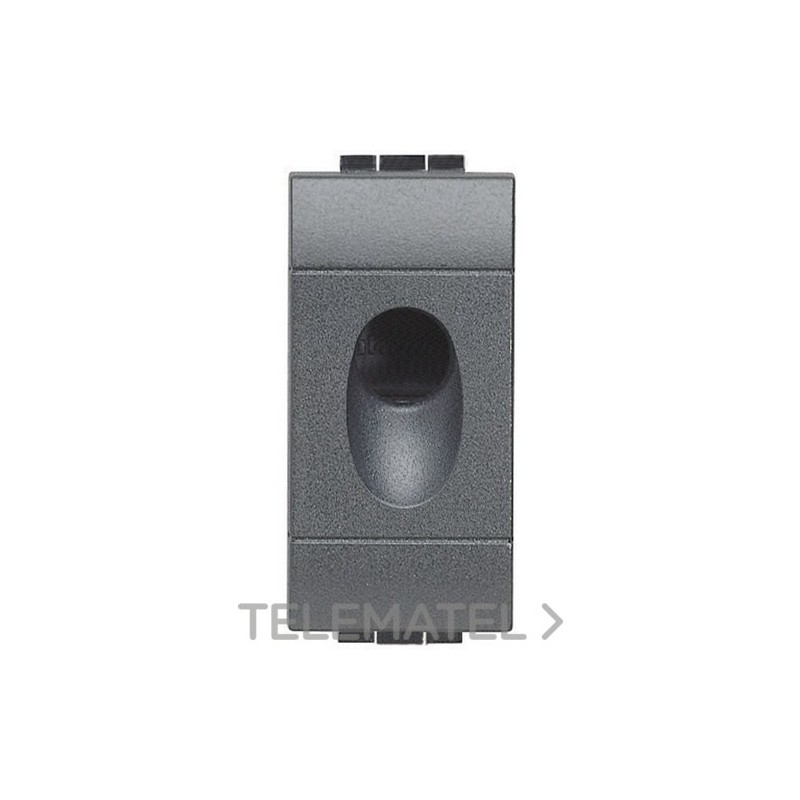Salida hilos diámetro 9mm con 1 módulo LIVING internacional con referencia L4953 de la marca BTICINO.