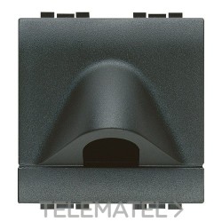 Salida hilos diámetro 9mm con bornes con 2 módulos LIVING internacional con referencia L4954 de la marca BTICINO.