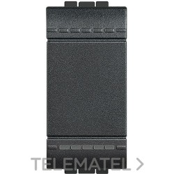 Interruptor 1 polo 16A con 1 módulo LIVING en color antracita con referencia L4001A de la marca BTICINO.