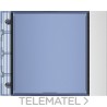 Placa frontal módulo directorio acabado Allmetal con referencia 352201 de la marca BTICINO.