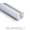 Carril electrificado 2m blanco con referencia ACRBL de la marca THREELINE.