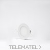 Aro empotrar ultrafino LEDs 9W redondo blanco frío blanco con referencia ND10RBFBL de la marca THREELINE.