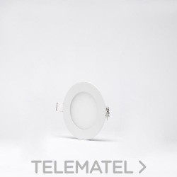 Aro empotrar ultrafino LEDs 9W redondo blanco cálido blanco con referencia ND10RBCBL de la marca THREELINE.