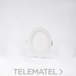 Aro empotrar ultrafino LEDs 12W redondo blanco frío blanco con referencia ND16RBFBL de la marca THREELINE.