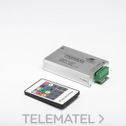 Controlador para tira LEDs con mando con referencia CTRLEDRGB de la marca THREELINE.
