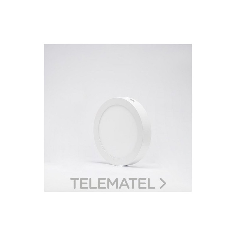 Aro ultrafino de LEDS 18W redondo de superficie blanco cálido blanco con referencia ND20R-SBCBL de la marca THREELINE.