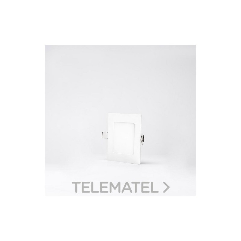 Empotrable ultrafino LED 9W cuadrado blanco cálido blanco con referencia ND10CBCBL de la marca THREELINE.