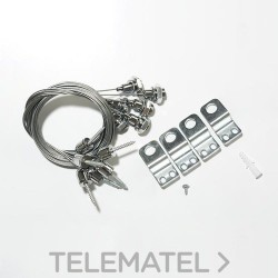 Accesorio suspensión para panel 60x60 con referencia AS60X60 de la marca THREELINE.