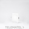 Aro empotrable ultrafino de LEDs 9W cuadrado regulación DALI blanco cálido blanco con referencia ND10CDABCBL de la marca THREE